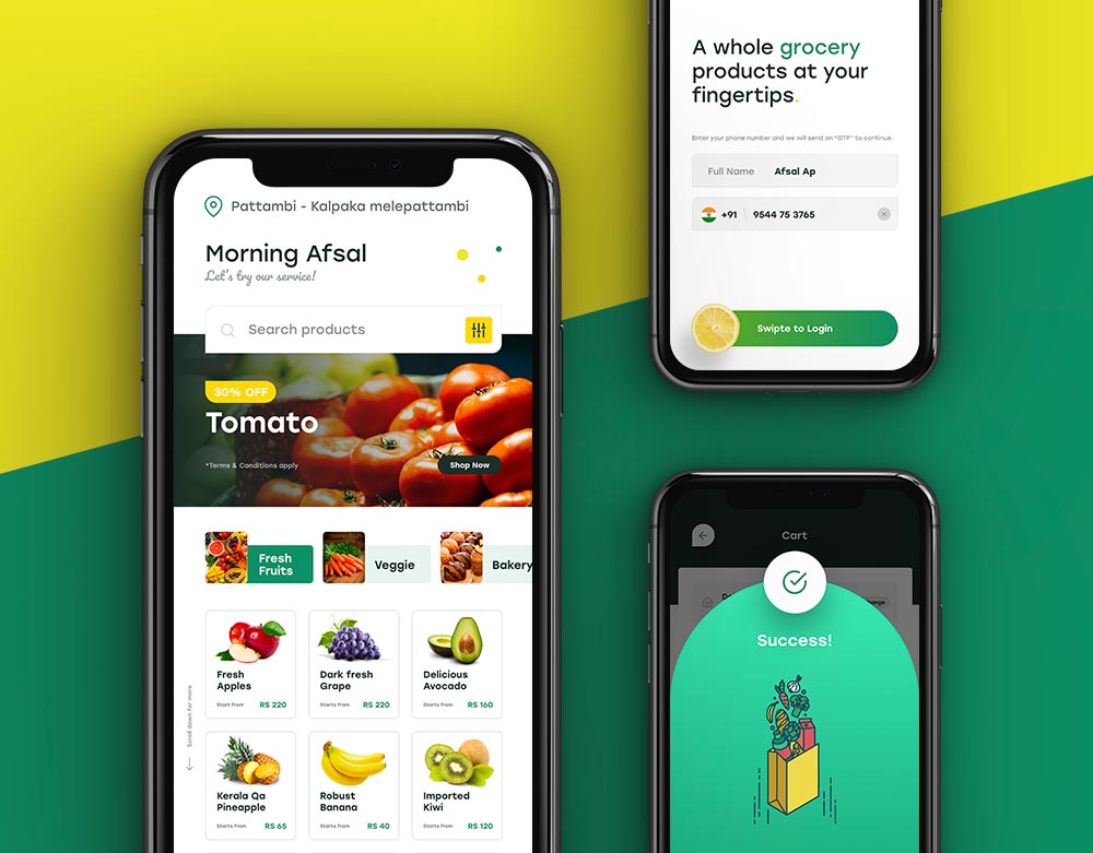 eCommerce Grocery App